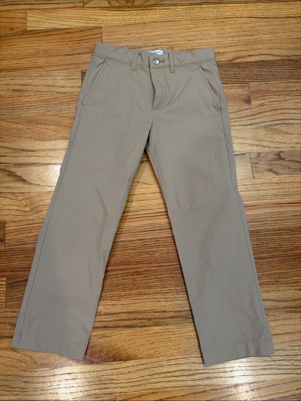 Men's Classic Khaki Straight-Leg Pants